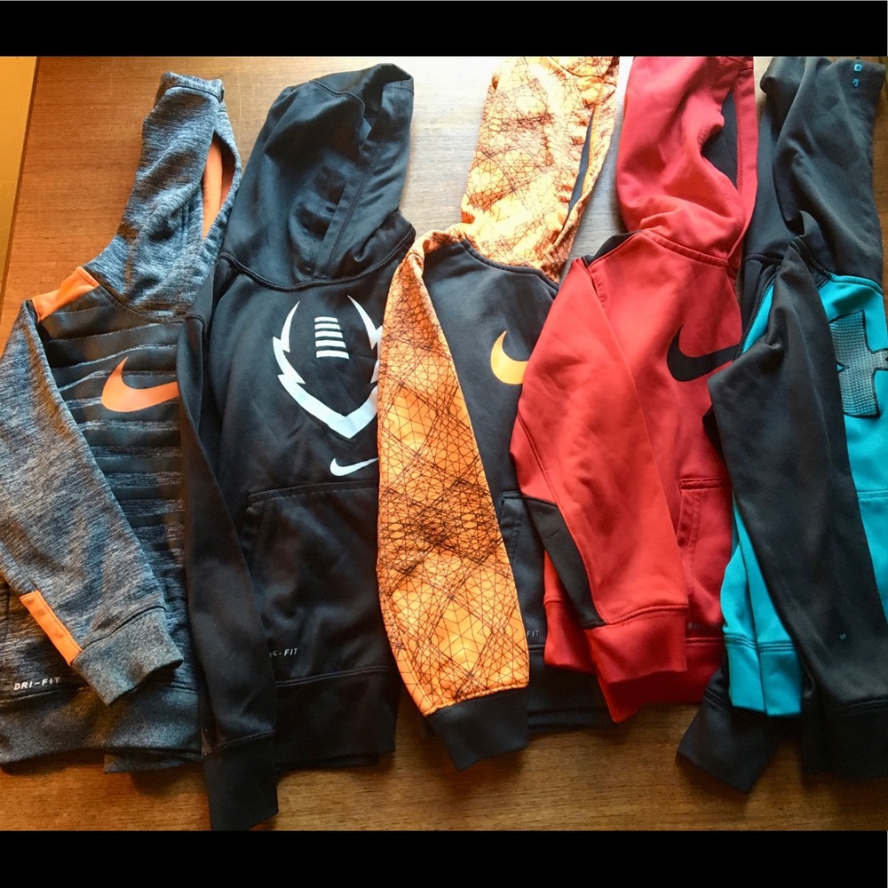 Boys 6-7 Nike/ UA Sweater Lot